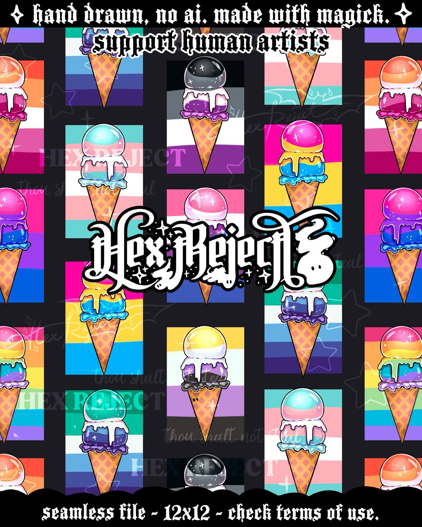 Pride Ice Cream - Seamless file