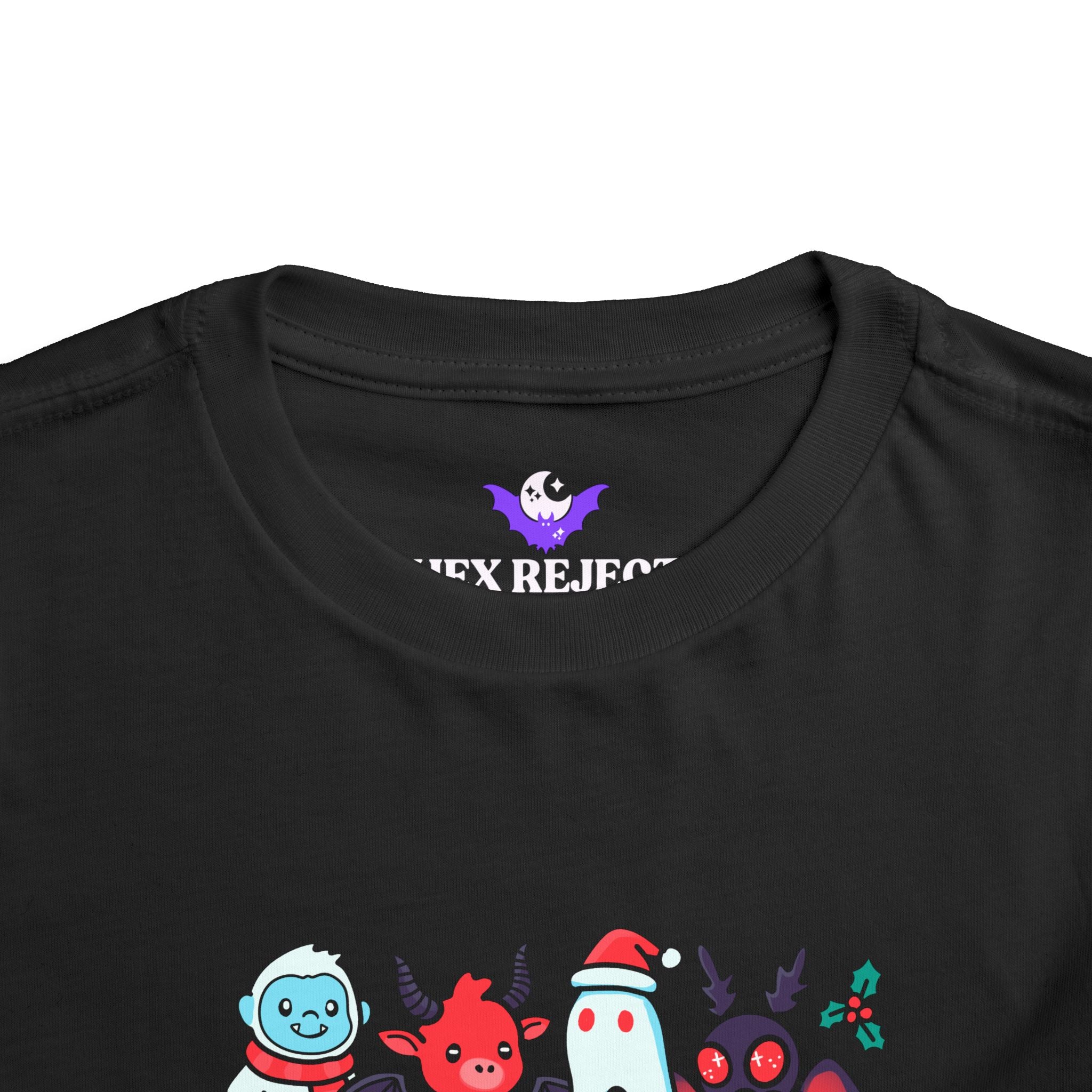 Merry Cryptid Toddler Short Sleeve Tee