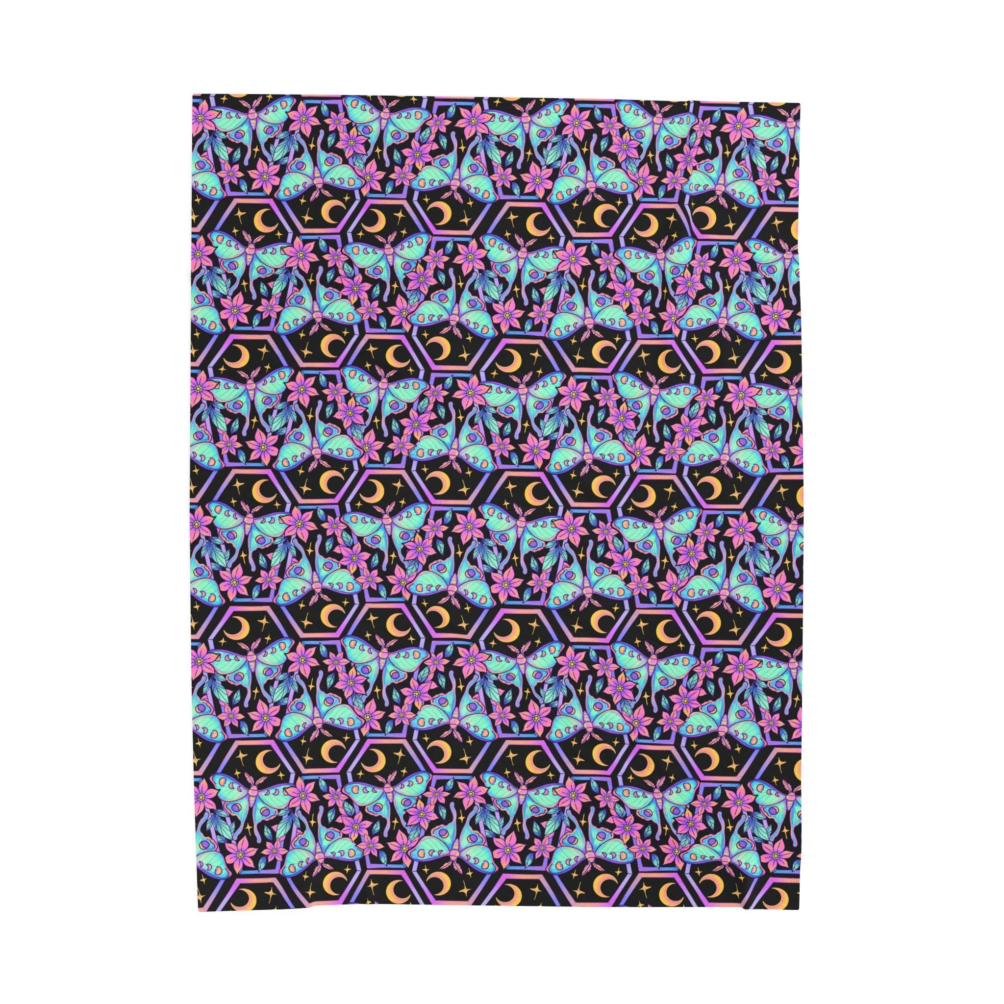 Coffin (Hextober 2025) - Cozy Velveteen Plush Blanket