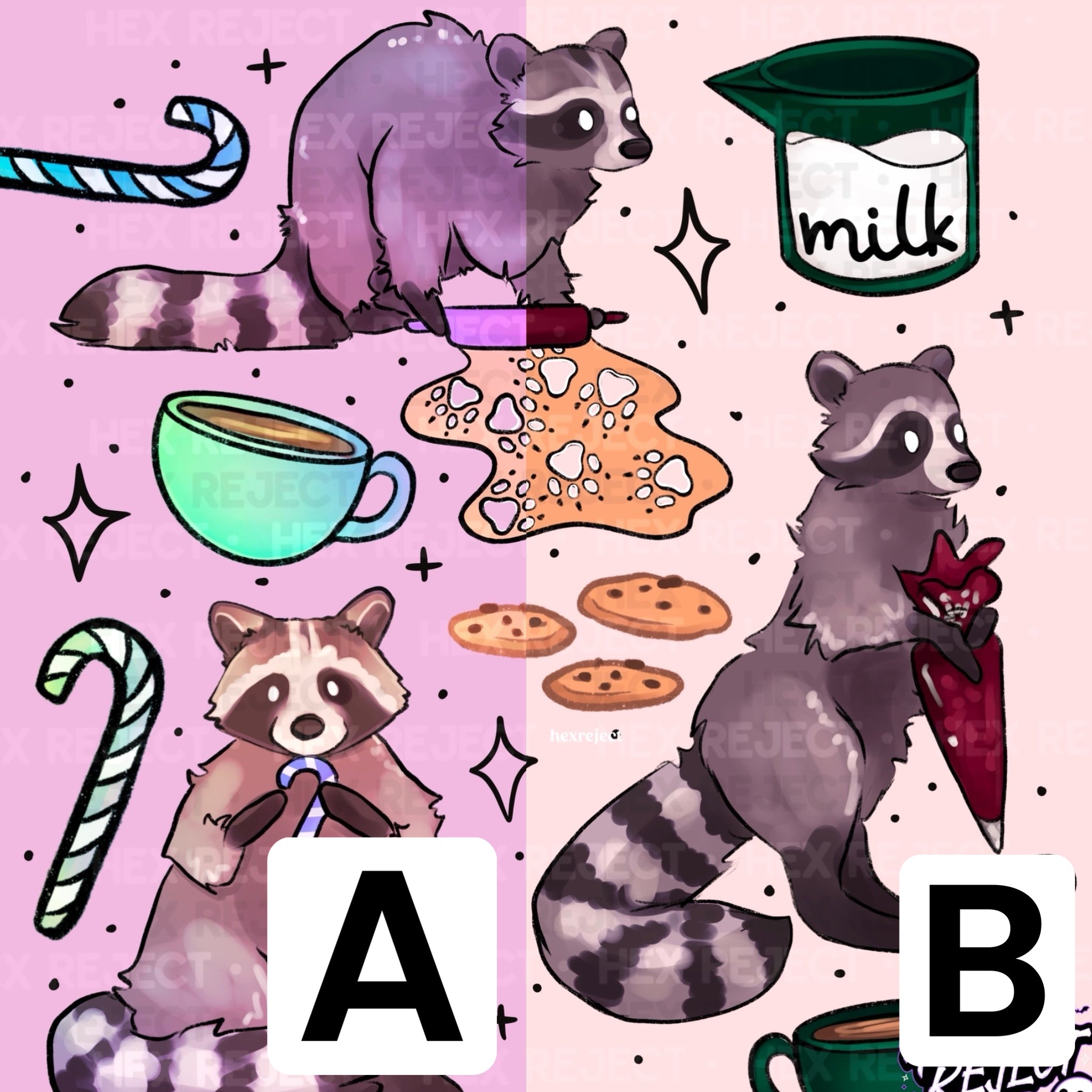 Trashmas Cookies Raccoons - Sub File