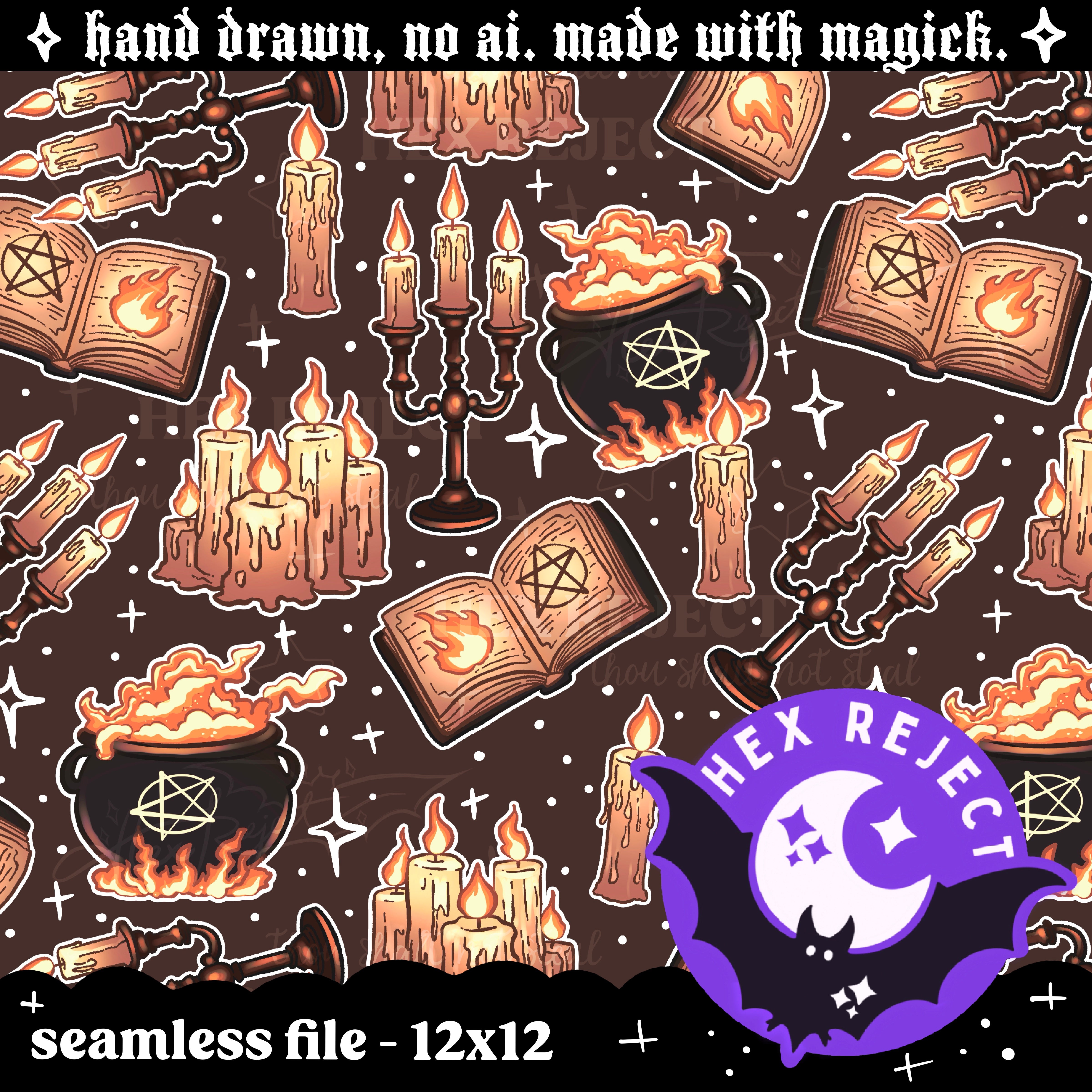 Fire Witch Coords - Seamless Files