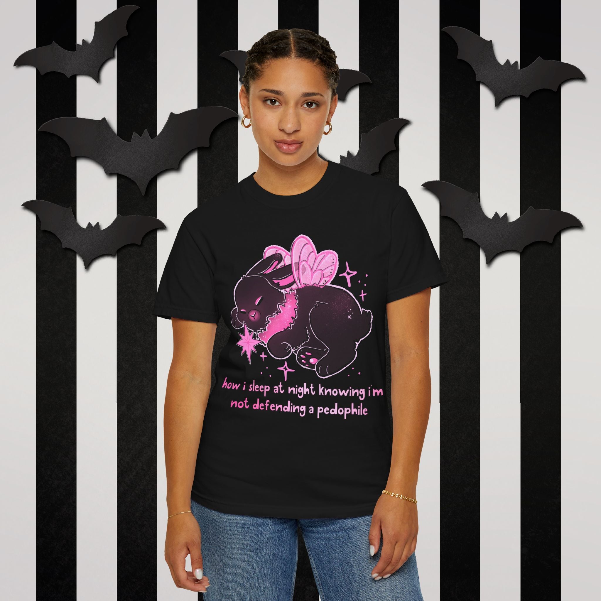 How I sleep at night … Unisex T-shirt