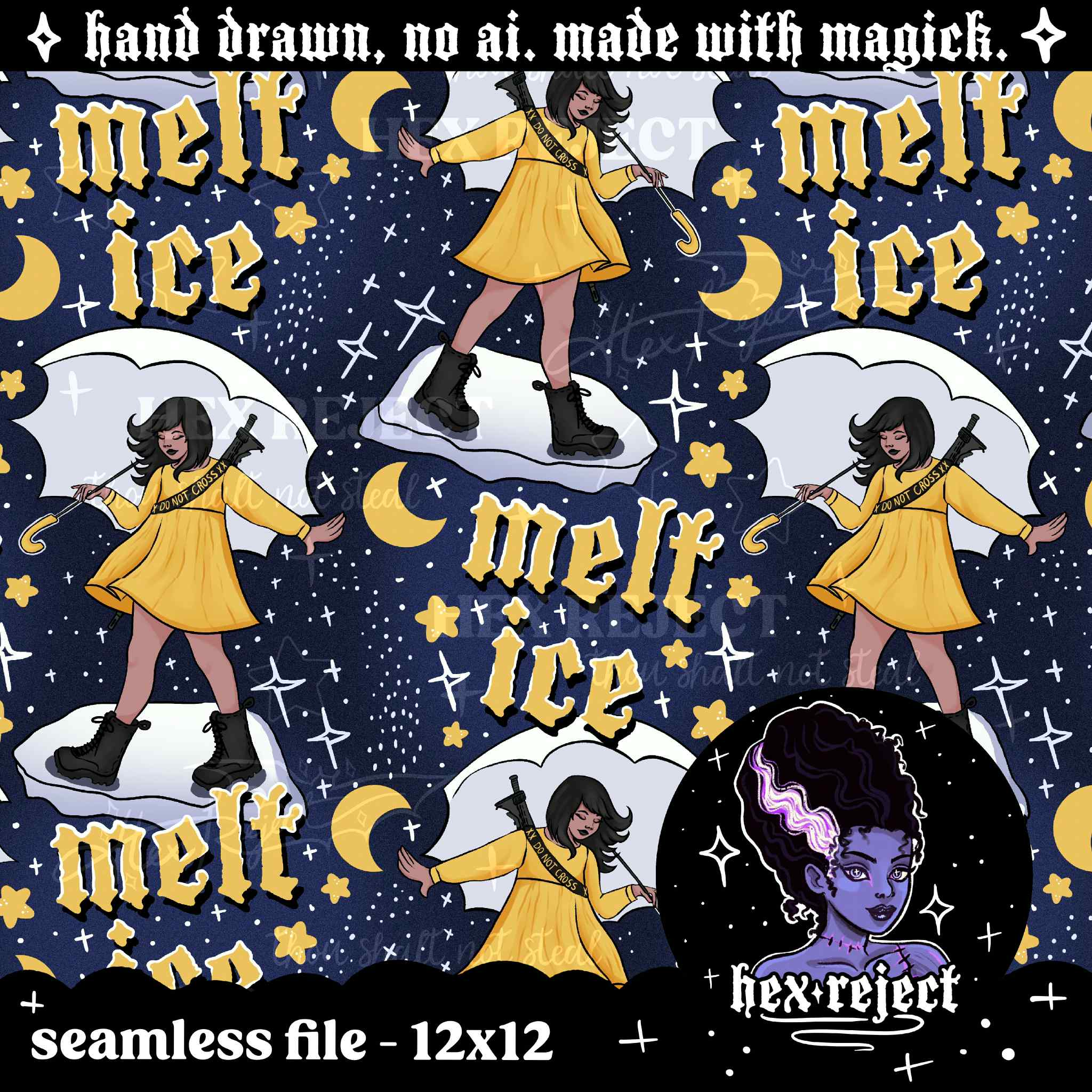 Melt Ice - Seamless file