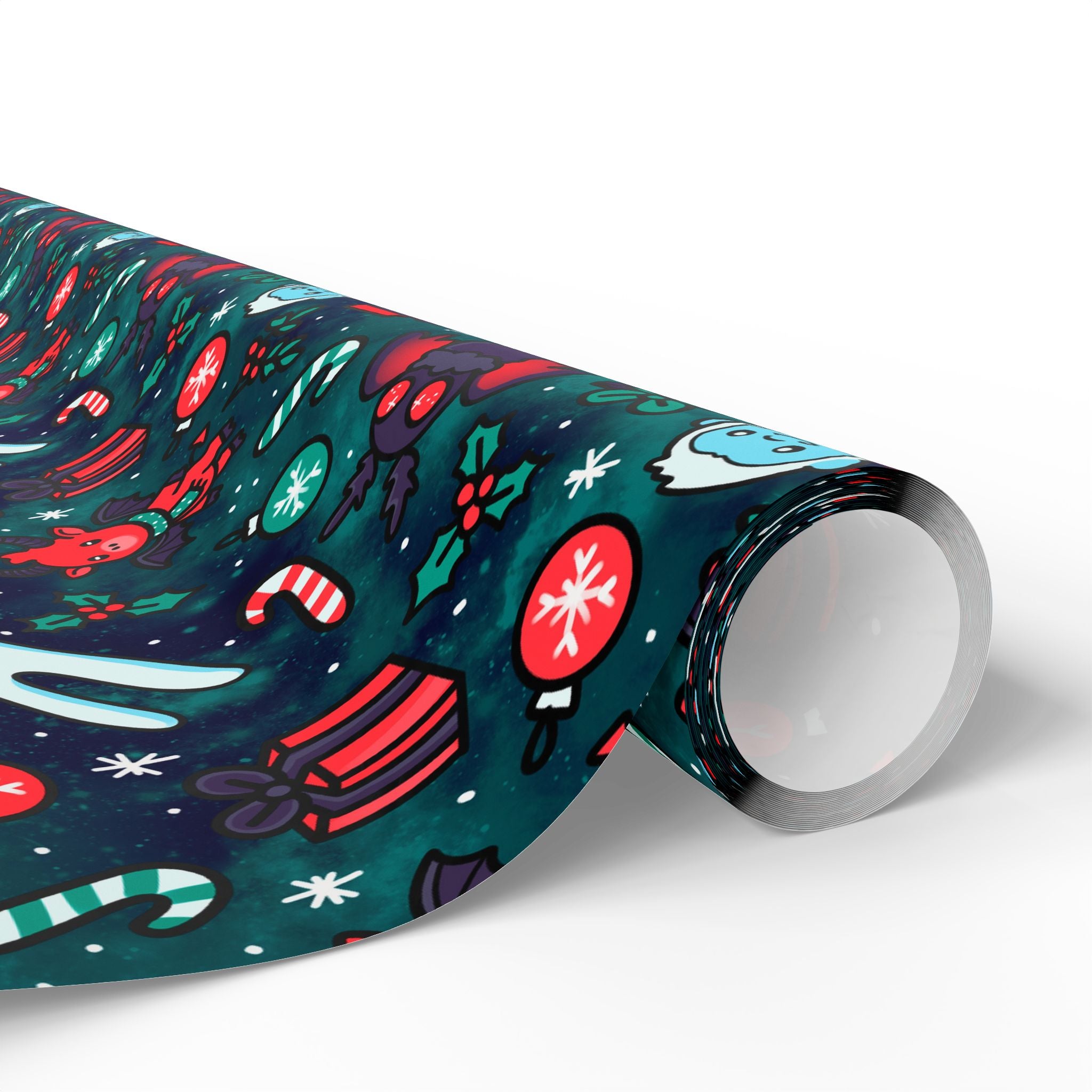 Merry Cryptid Wrapping Paper, Gift Wrap for Any Occasion, Unique Gift Packaging, Eco-Friendly, Holiday Wrapping, Birthday Celebration