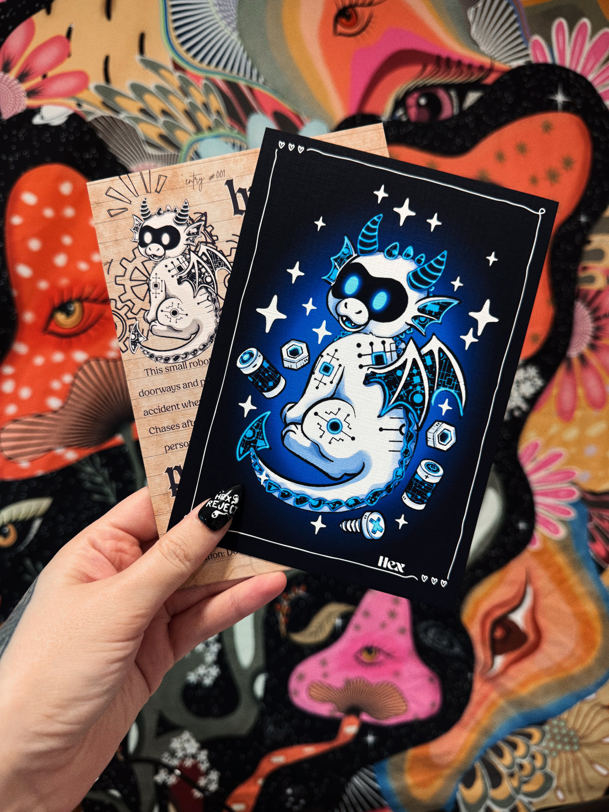 Bytewing - September 2026 - Mini Grimoire art print + Grimoire Page (Copy)