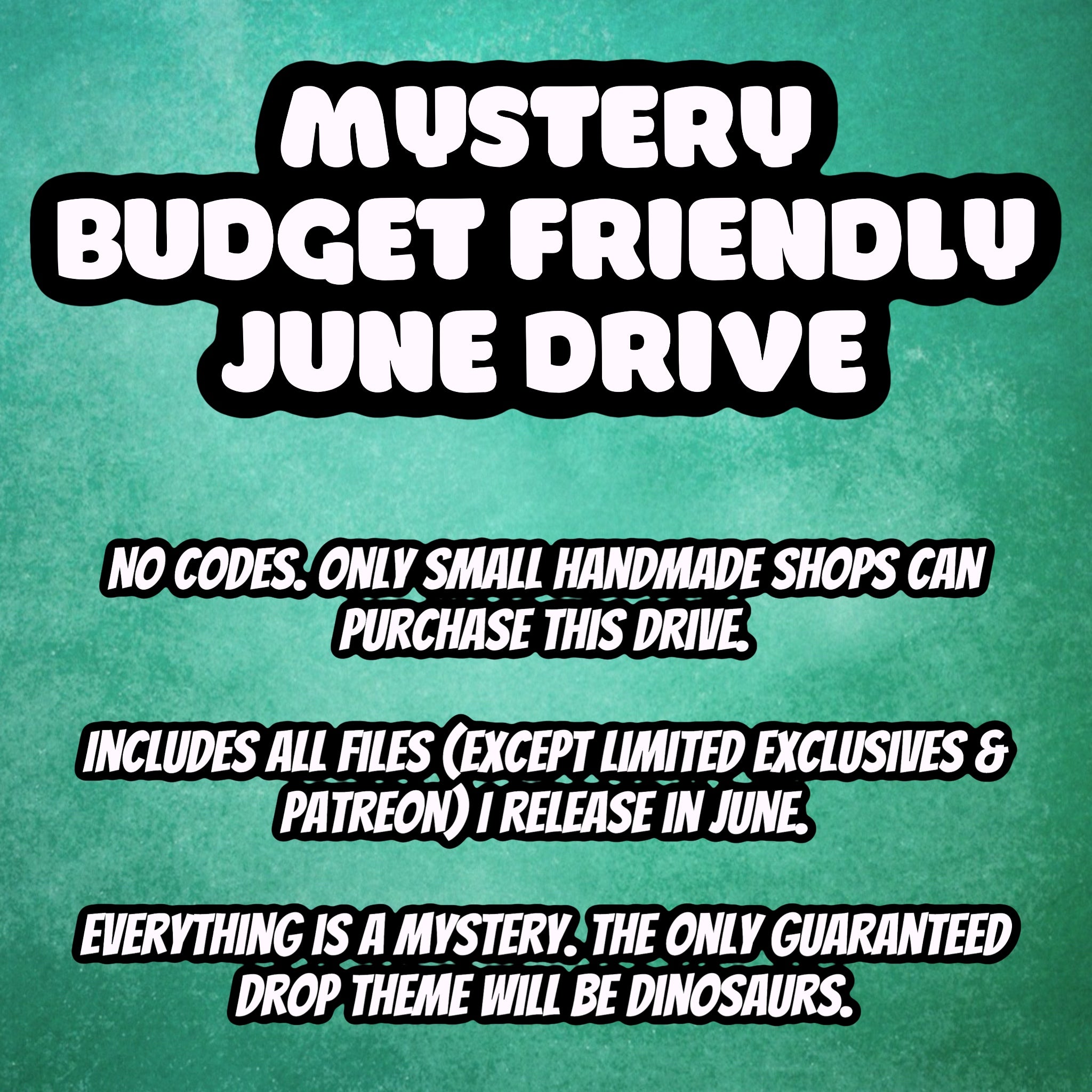 June Monthly Budget-Friendly Digitals Drive *small handmade shops only. no codes* (Copy)