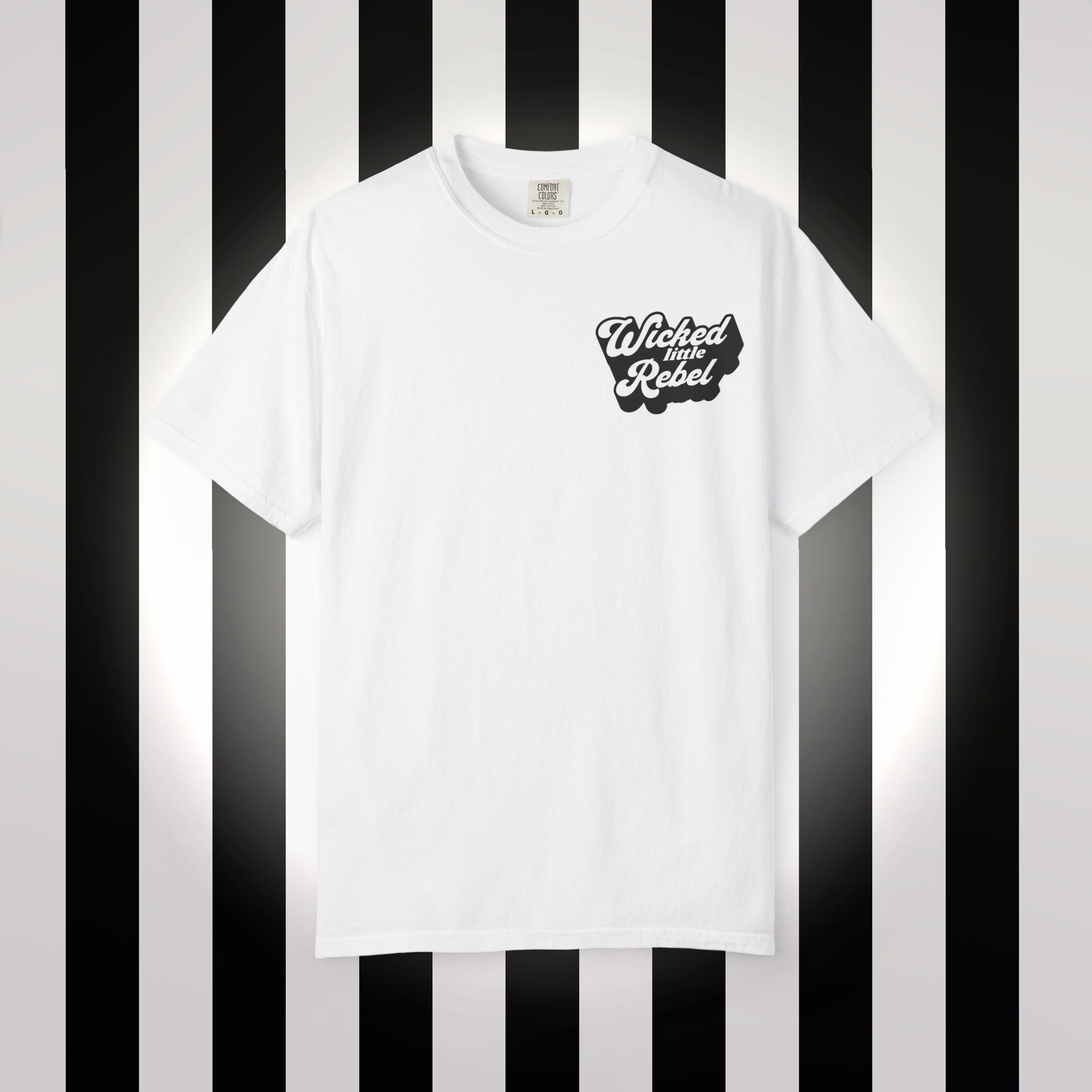 Wicked Little Rebel Pocket Unisex T-shirt