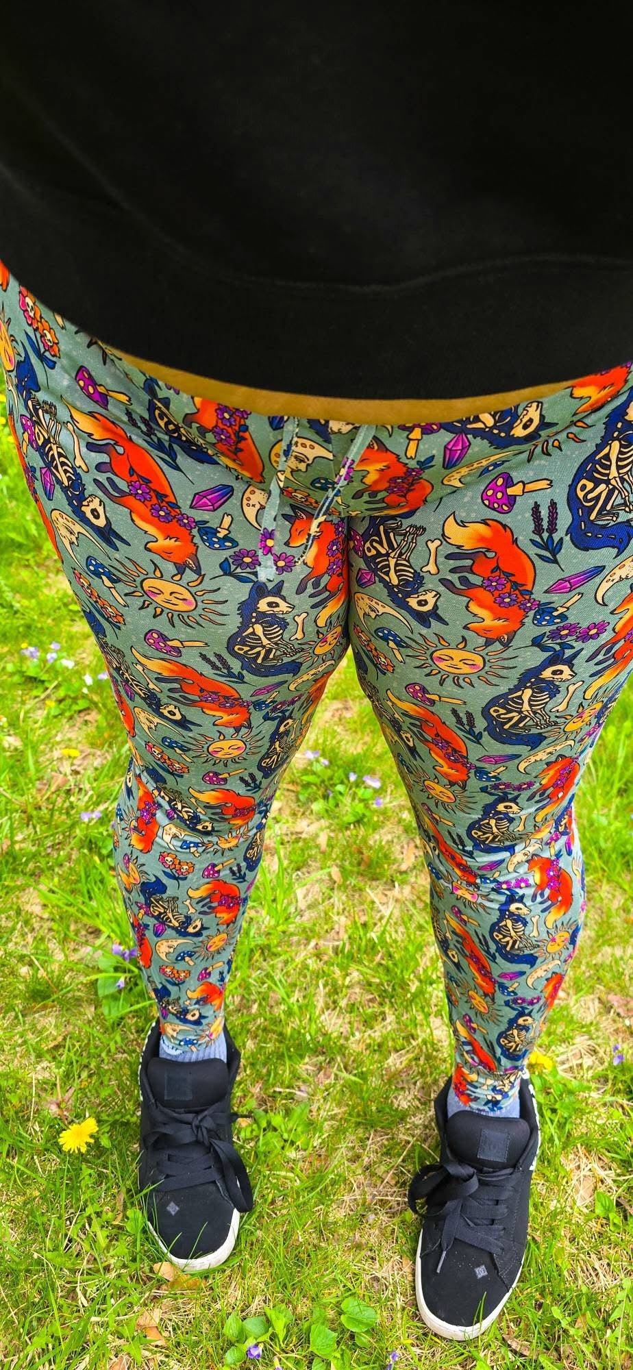 Fox Whimsy Cuffed joggers