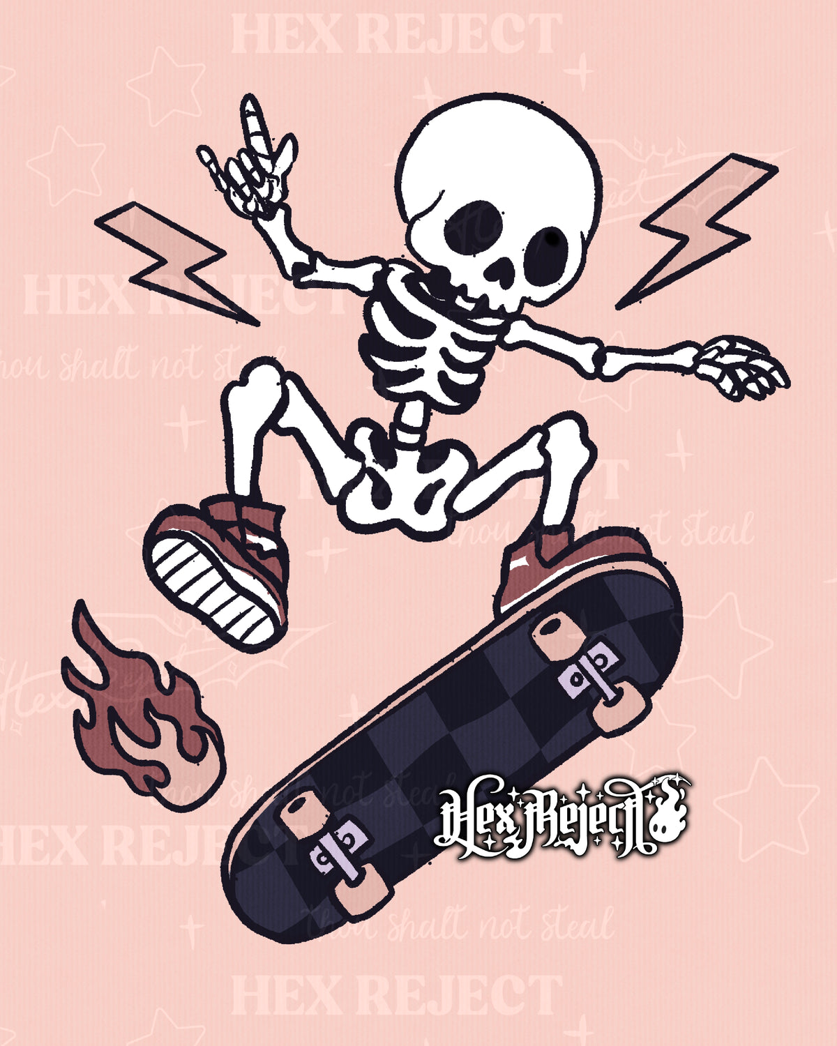 Day Thirteen - Skelly Skater : Hextober - Sub file