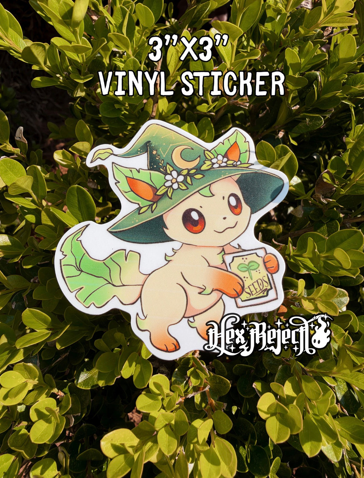 Green Witch Sticker