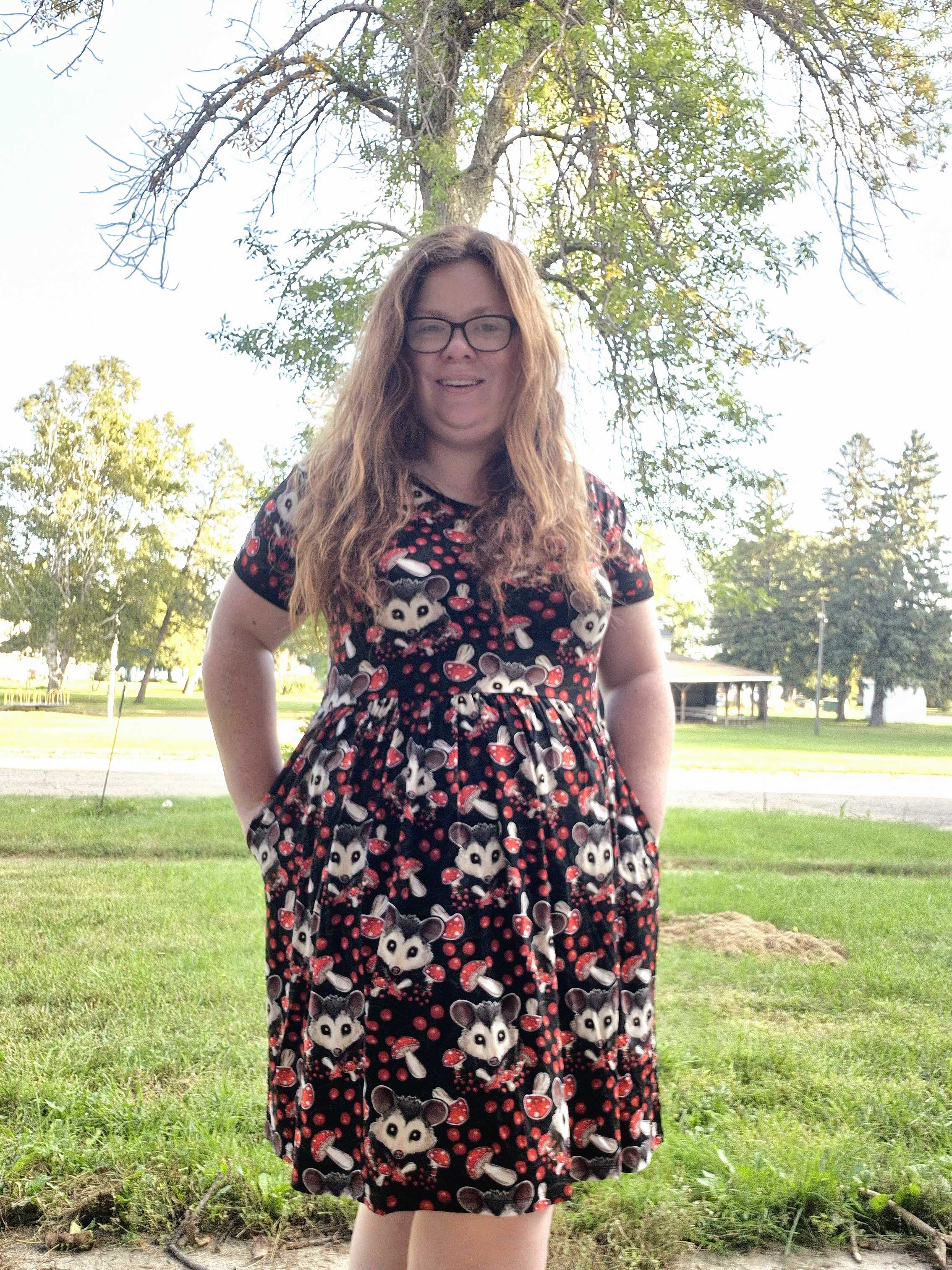 Cottage Possum twirl dresses
