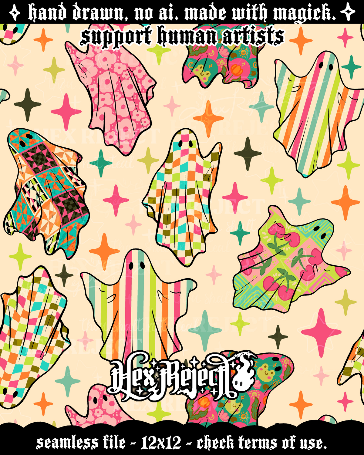 Day Six - Dopamine : Hextober - Seamless file