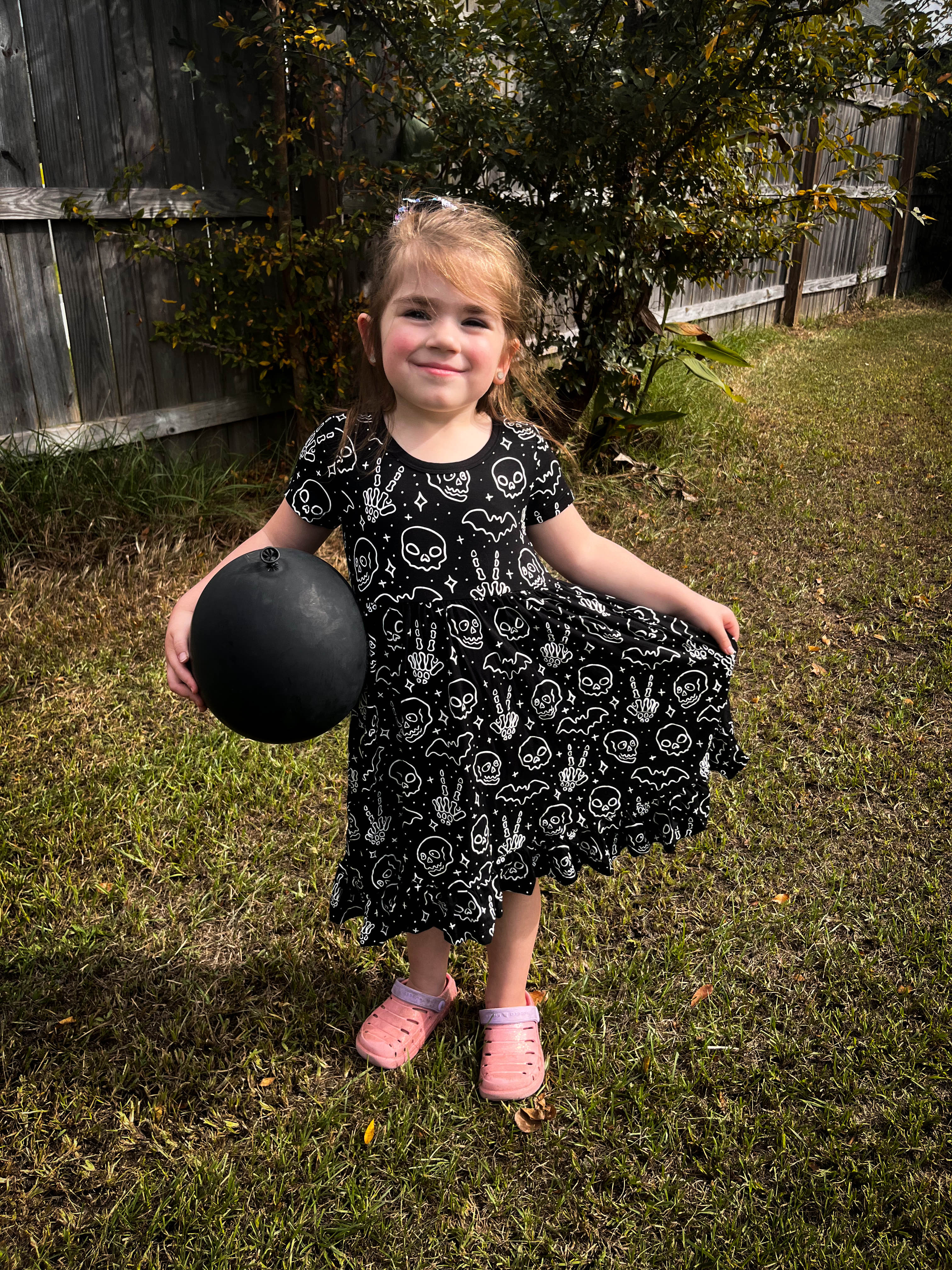 Spooky Glow twirl dresses 2T - 3XL