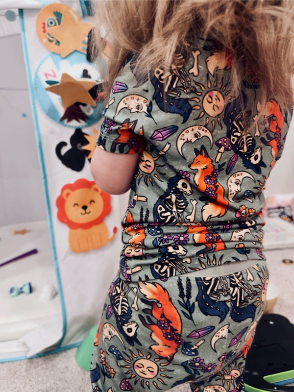 Fox Whimsy two piece set