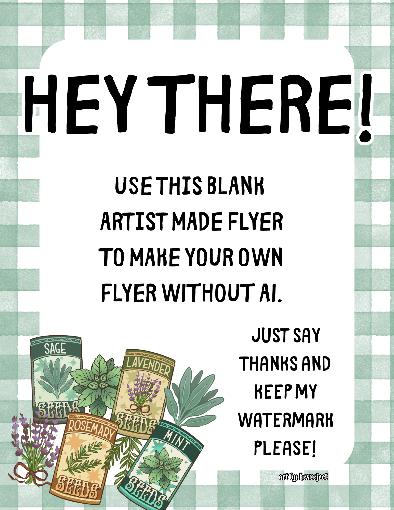 Artist-Made Flyer Template Bundle - NO AI