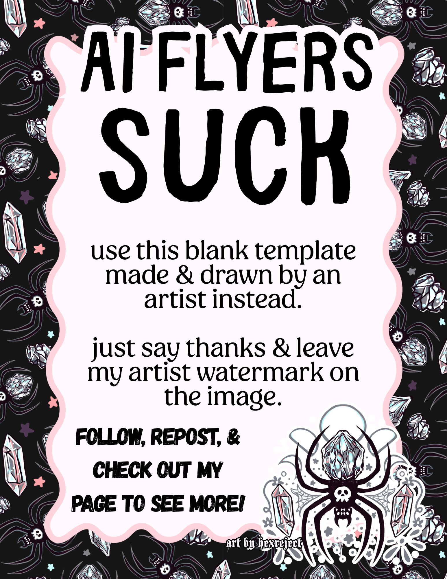 Artist-Made Flyer Template Bundle - NO AI