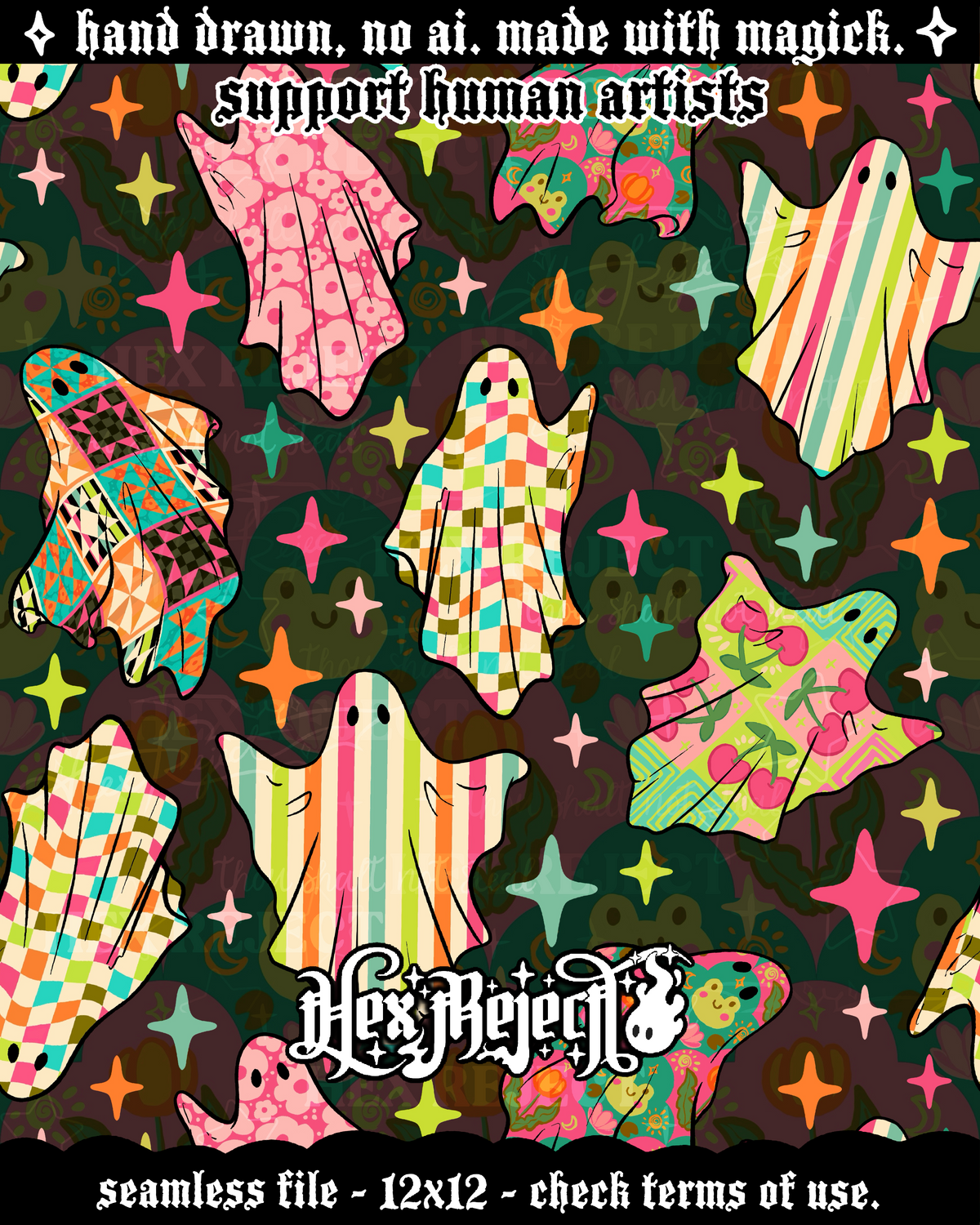 Day Six - Dopamine : Hextober - Seamless file