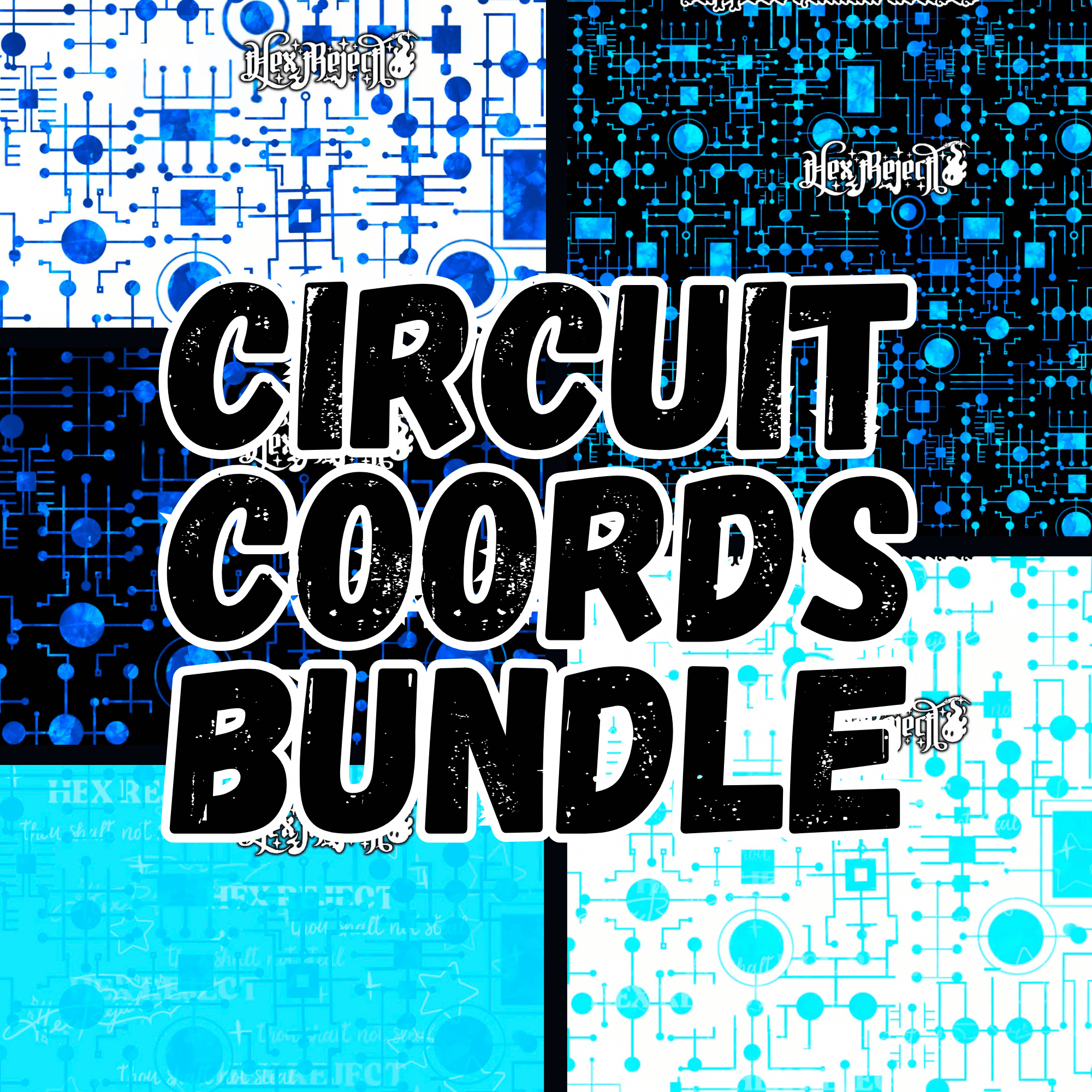 Circuit Coords Bundle - Seamless files