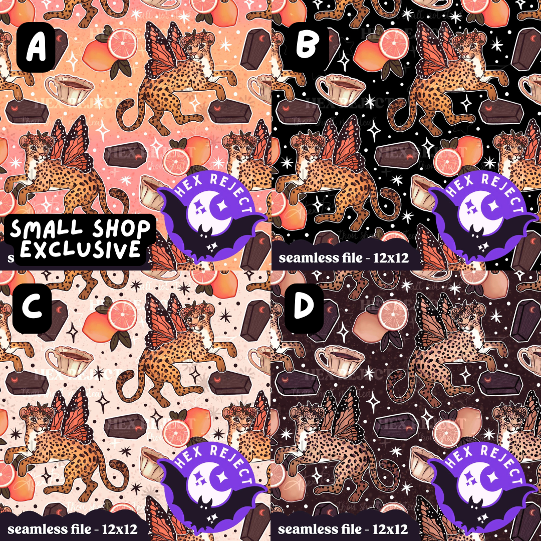 Fae Leopard - Seamless file