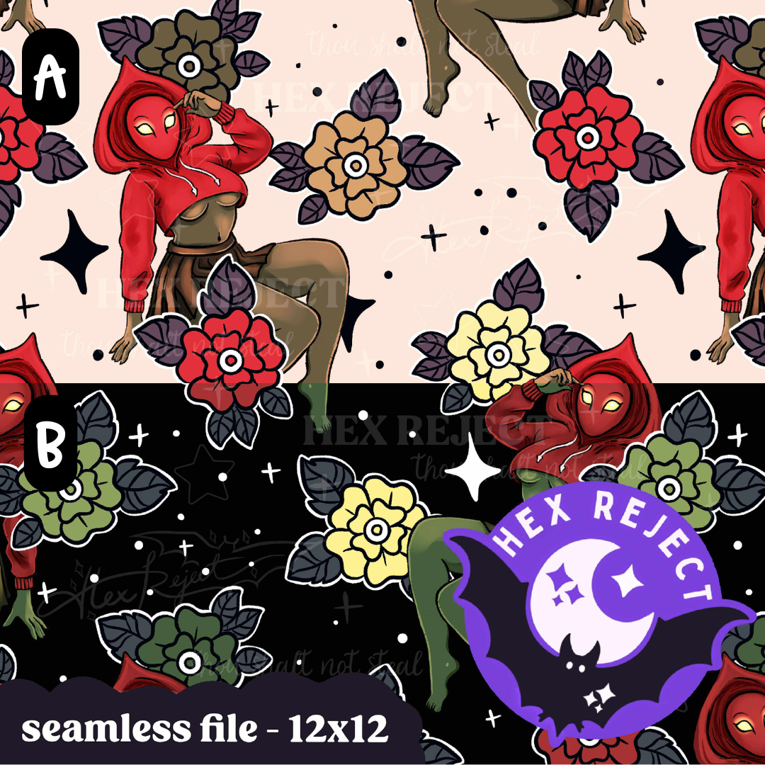 Playghoul Cosmic Curves - Seamless file