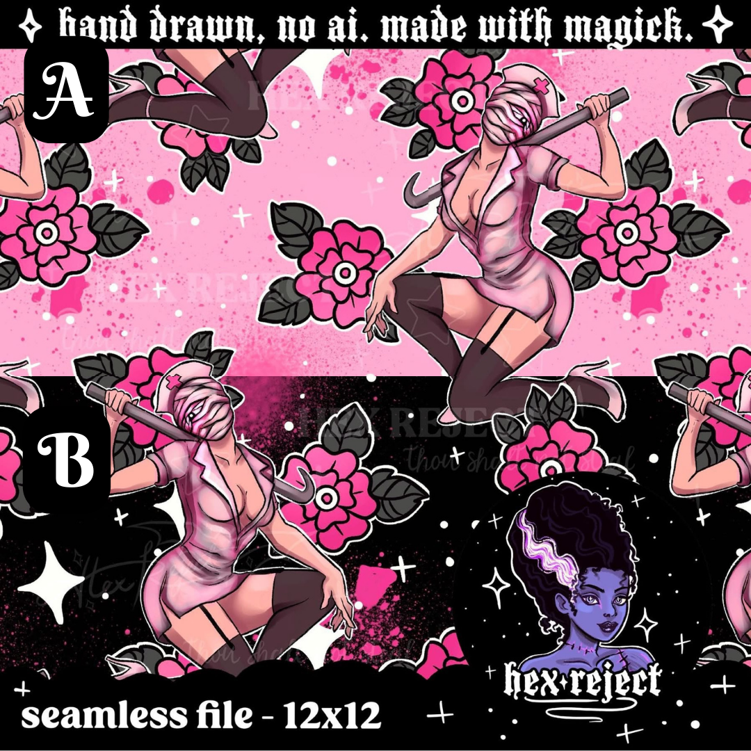Playghoul Contorted Nurse - Seamless file