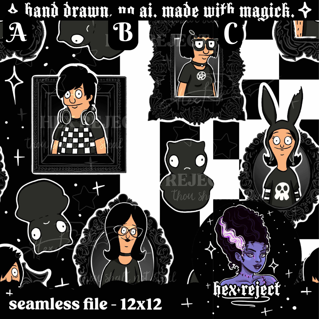 Emo Bob's Frames - Seamless File