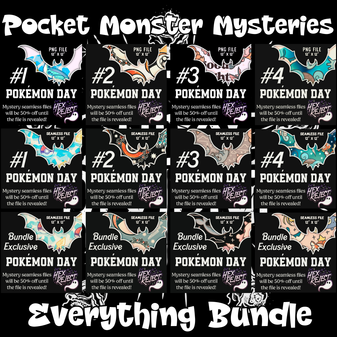 Pocket Monster Mysteries Everything Bundle