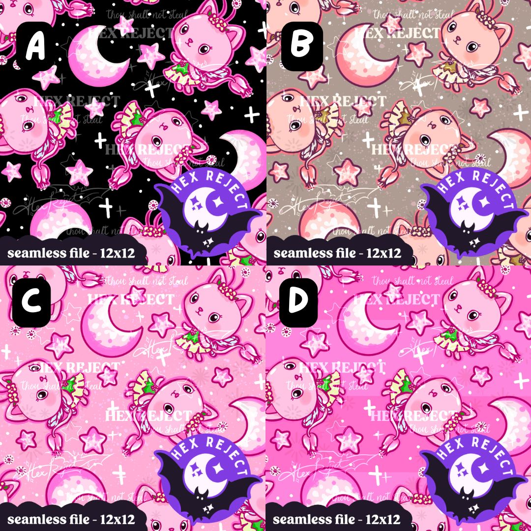 Fairy Kitty - Seamless file