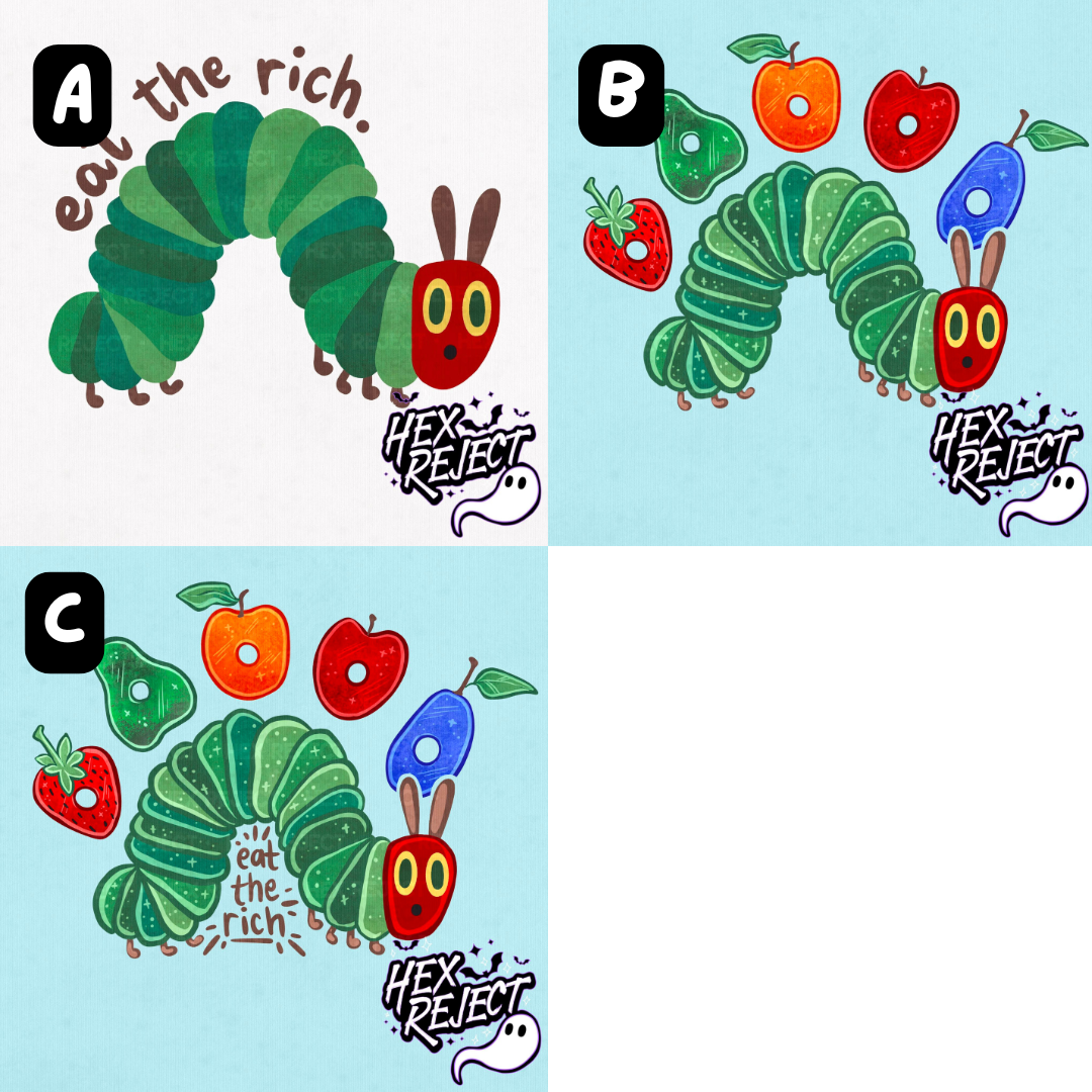 Caterpillar - PNG / Sub file