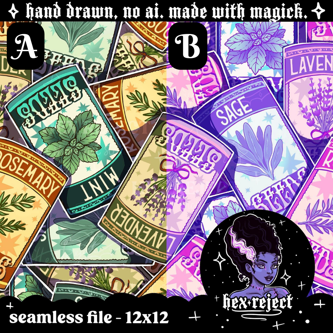 Seed Packets Mashup - Seamless Files