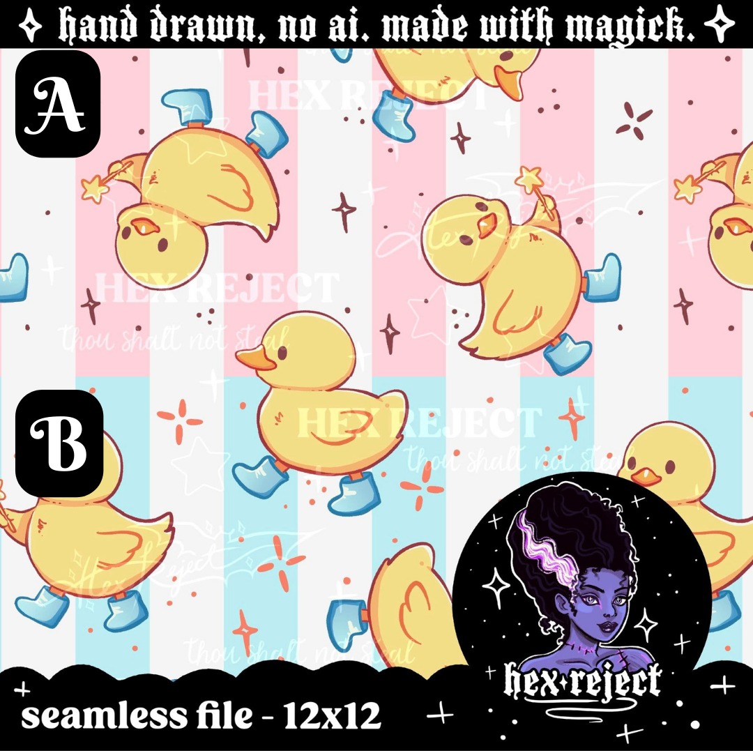 Splish Splash - Seamless & PNG files - Hexmas Advent Calendar - Day 17