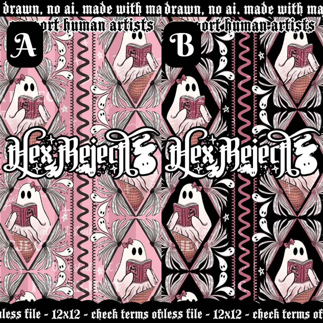 Hot Ghouls Read - Seamless file