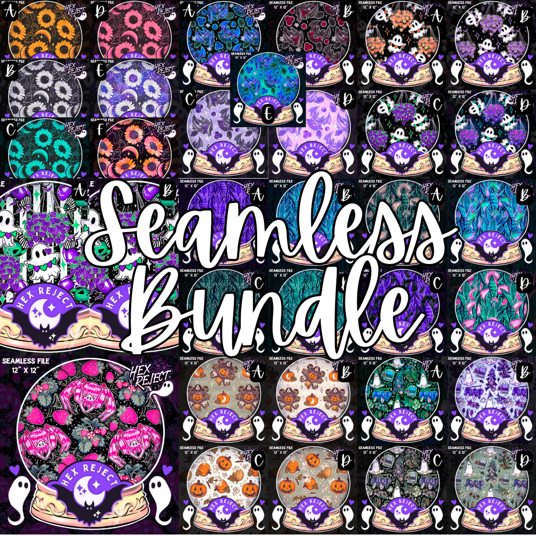 Bootanicals - Seamless bundle