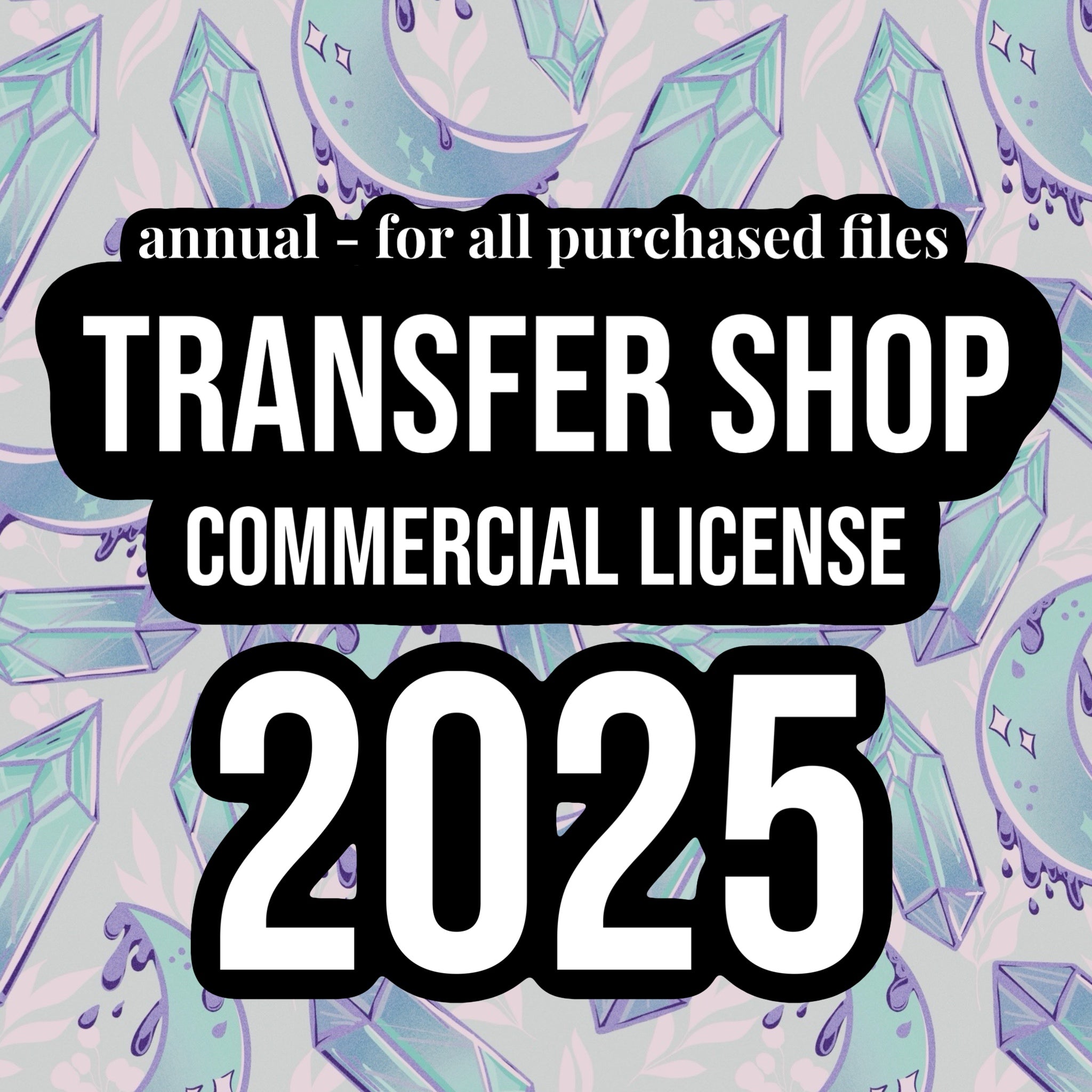 Transfer Shop 2025 Annual Commercial License - for all purchased files