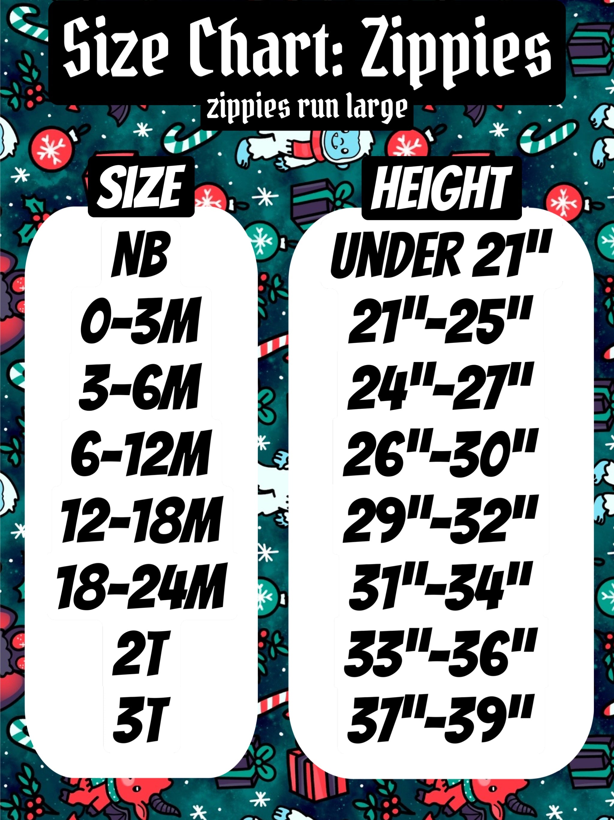 Merry Cryptid Zippies / preorder *arrives by early Nov*