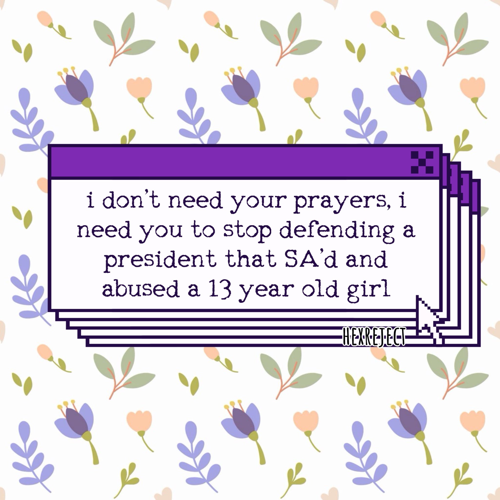 stop defending him - Sub/PNG File