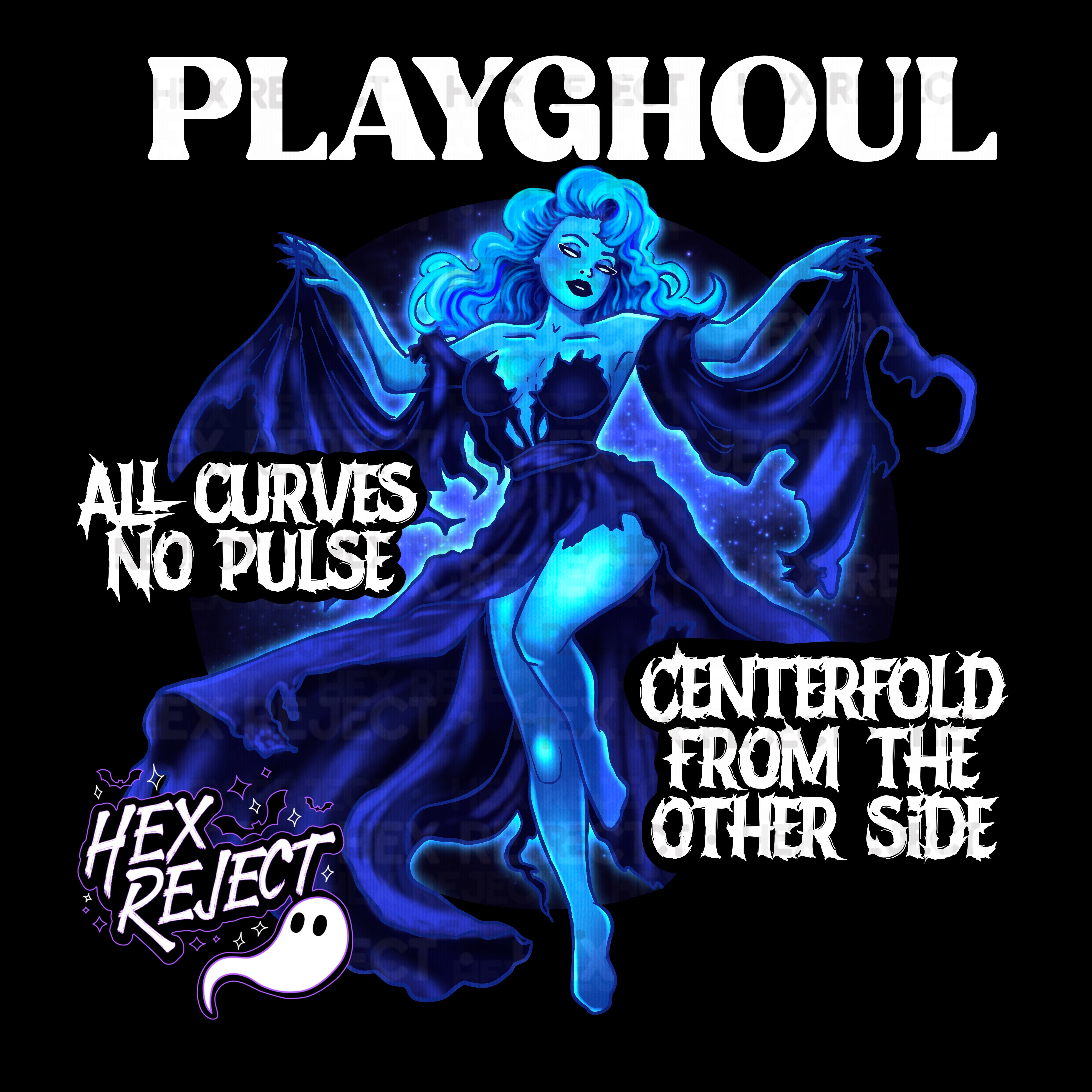 Wraith playghoul - Seamless & png file - 14 days of yuck