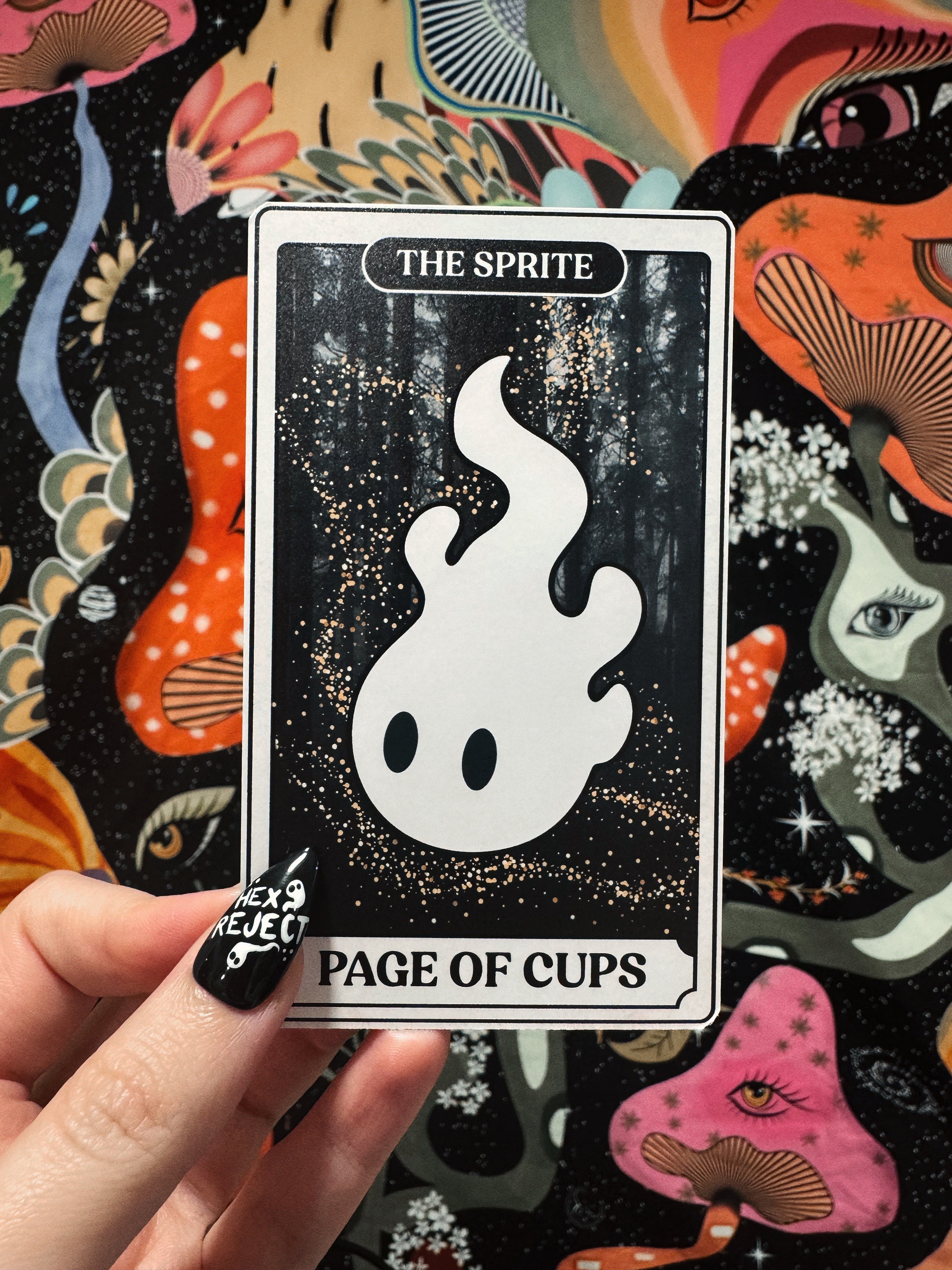 The Sprite - UV printed Tarot card (art print)