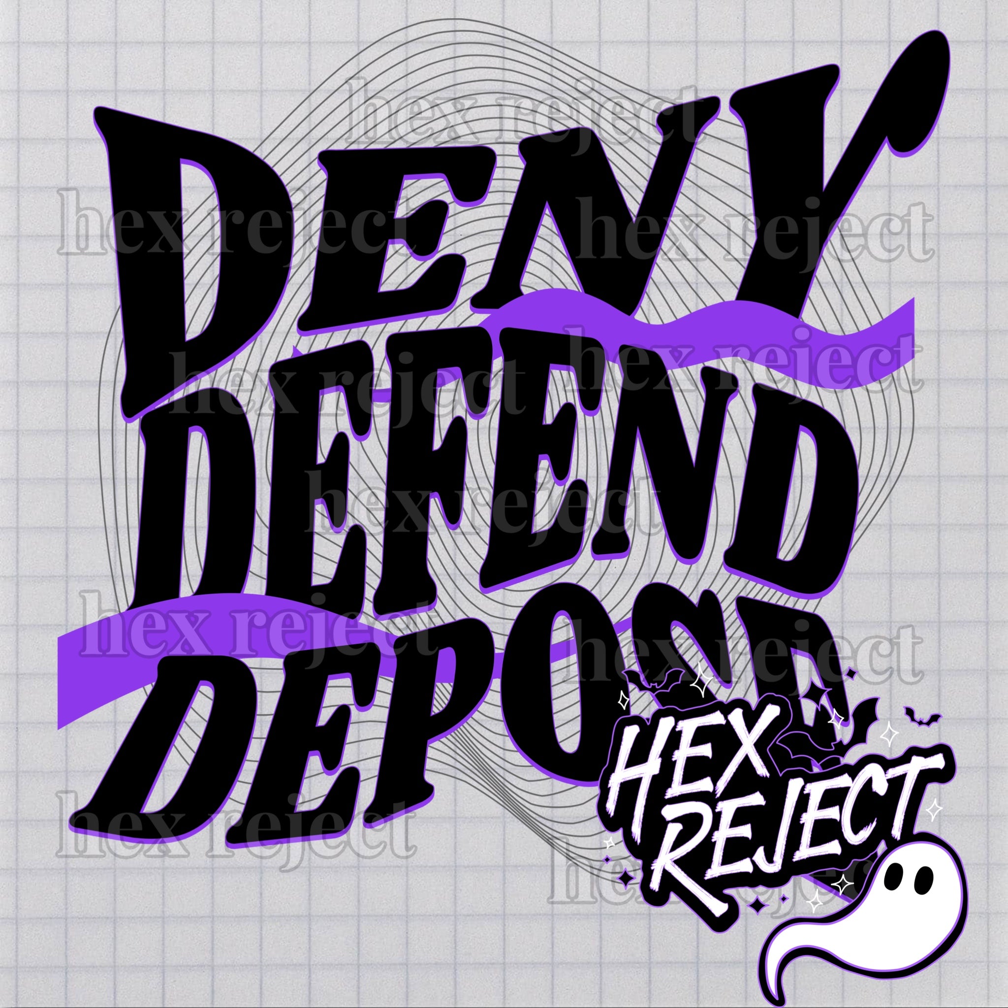 deny defend depose freebie - png / sub file