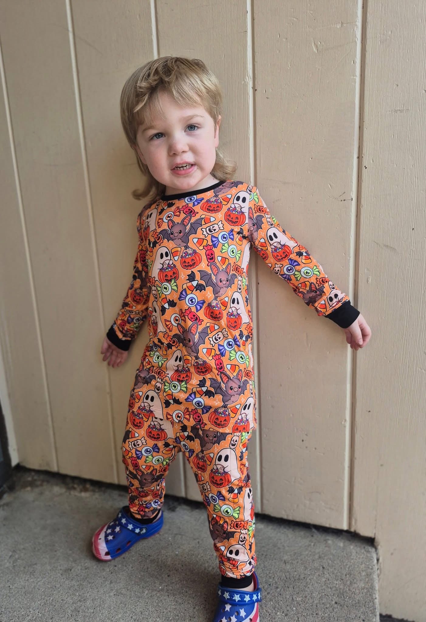 Trick or Treat two piece jammies