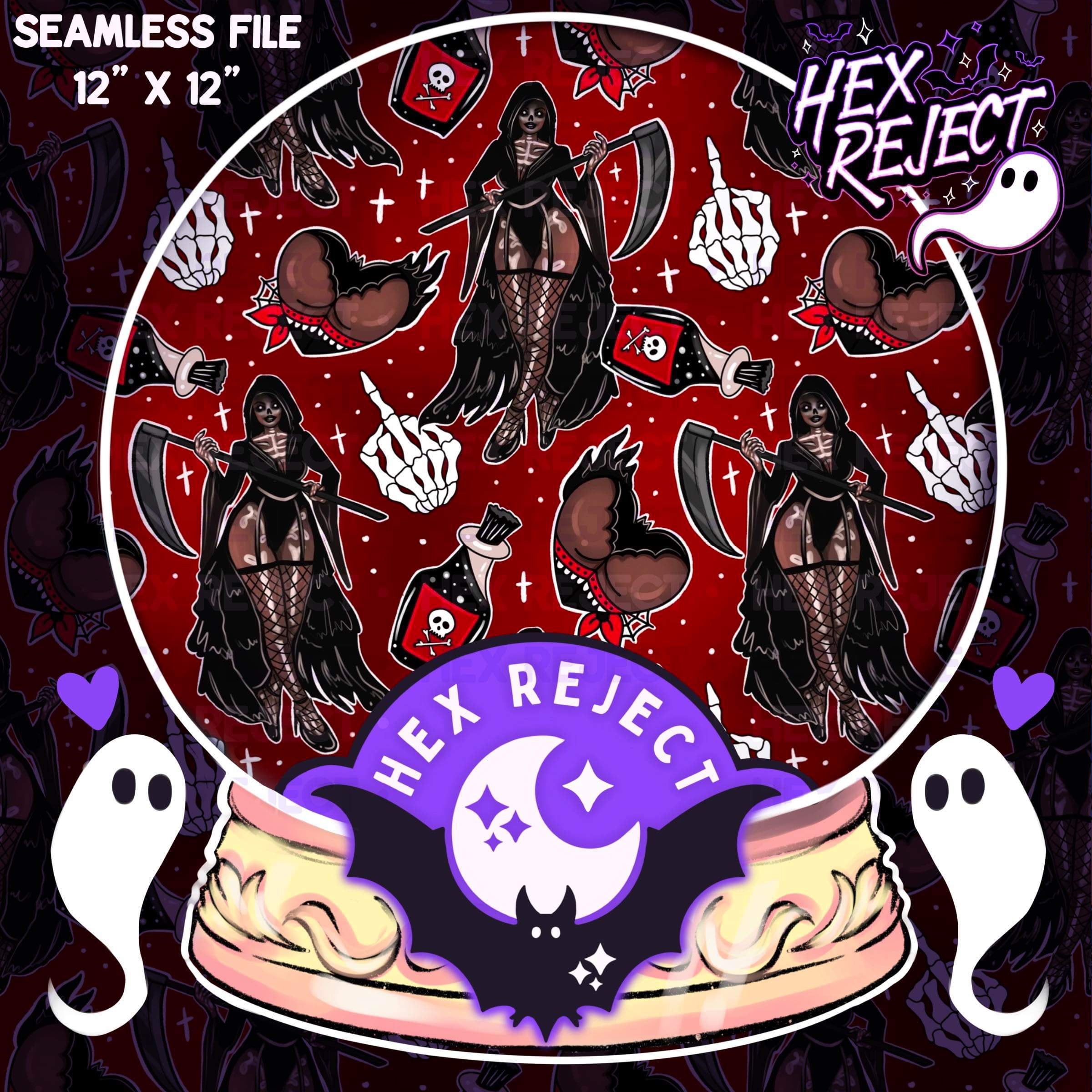 Grim Reaper : Hextober - Seamless file