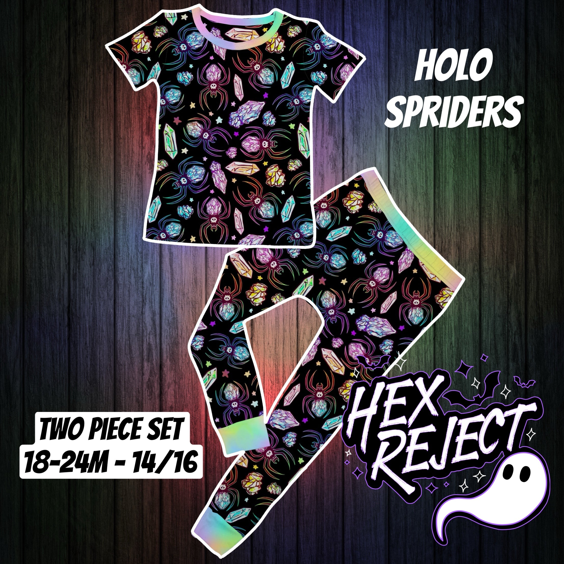 Holo sPRIDErs two piece set