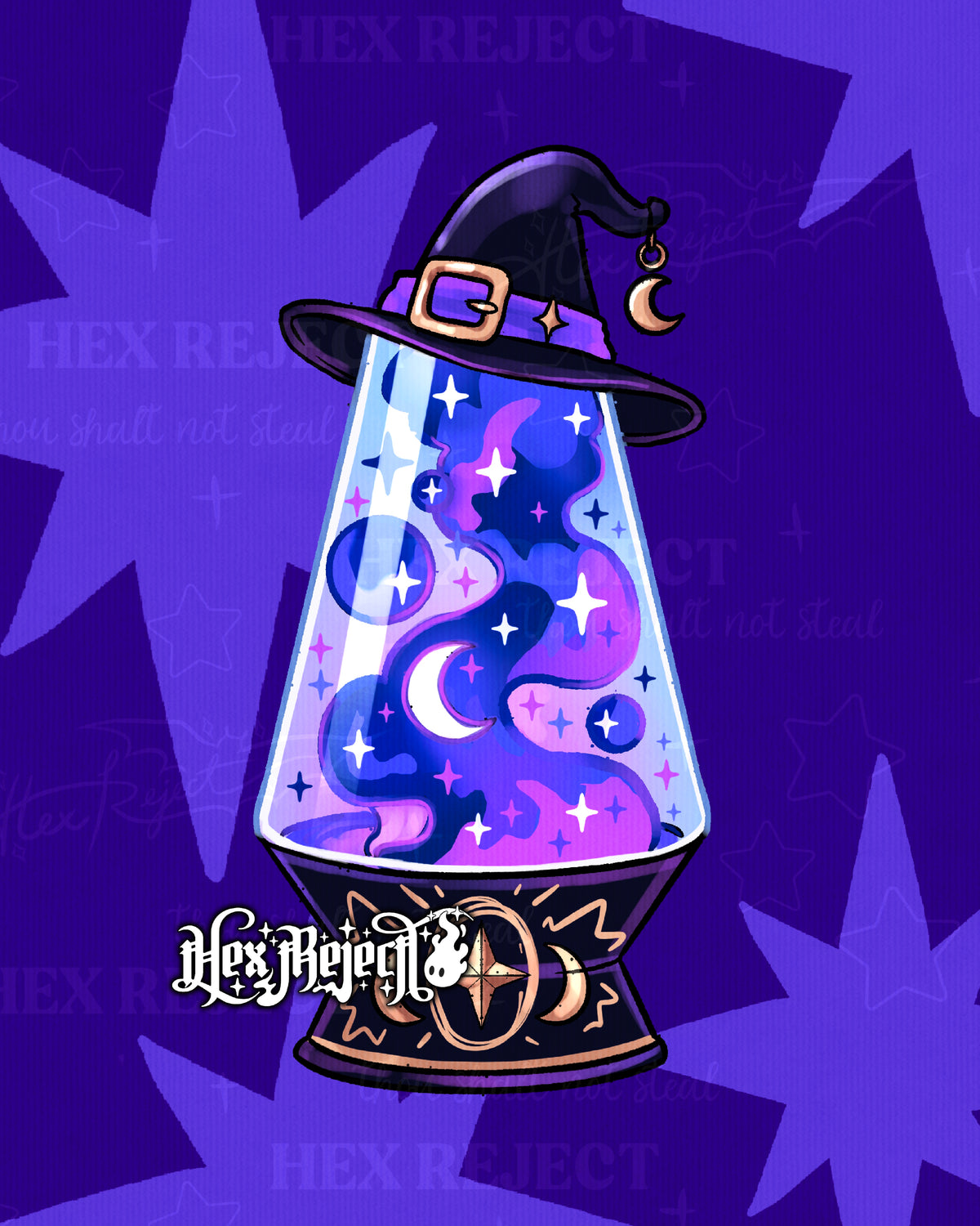 Day Eleven - Liquid - witchy lava lamp : Hextober - Sub file