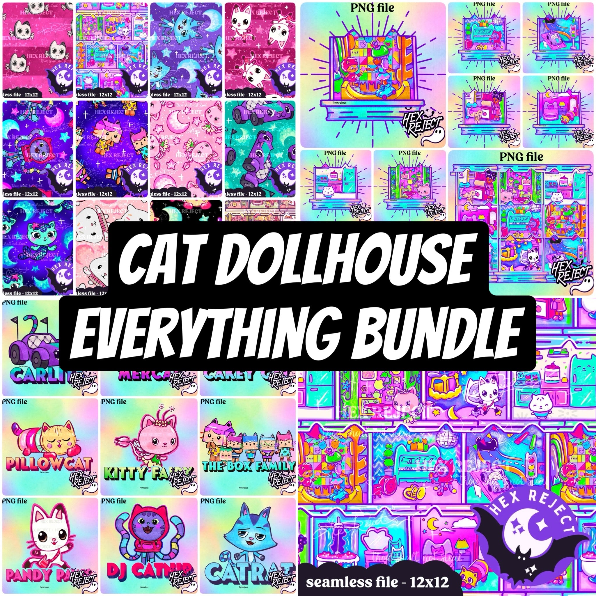 Cat Dollhouse - Everything Bundle