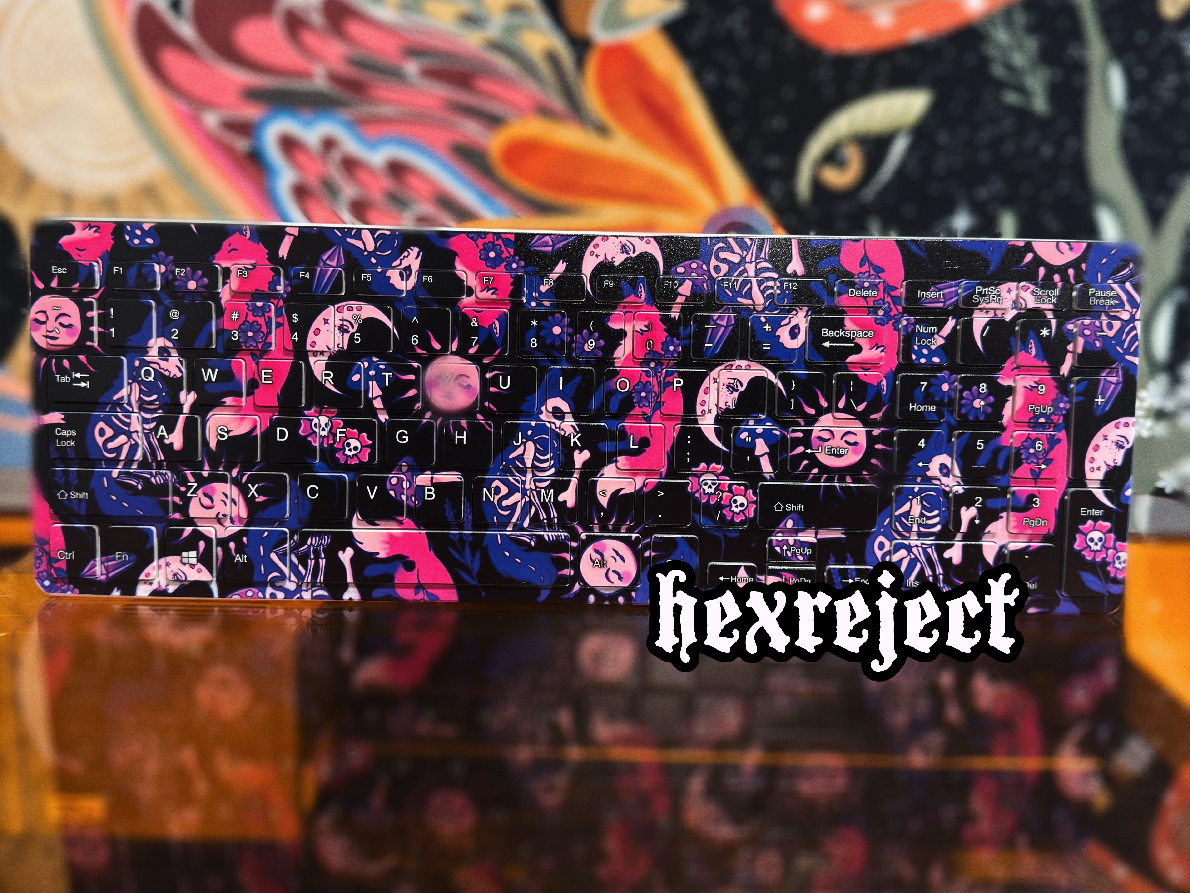 Fox Whimsy Bluetooth Wireless Keyboard