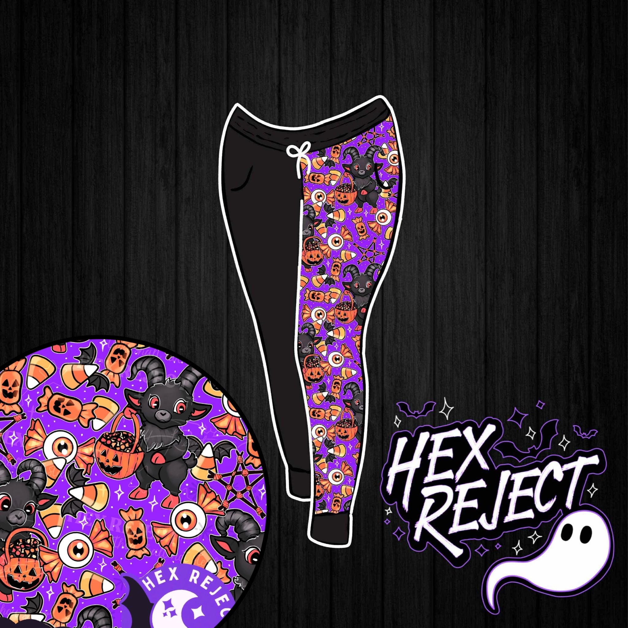 Baphy's Candy Haul split joggers
