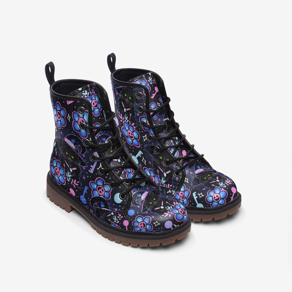Witchy Kitty Casual Leather Lightweight boots MT