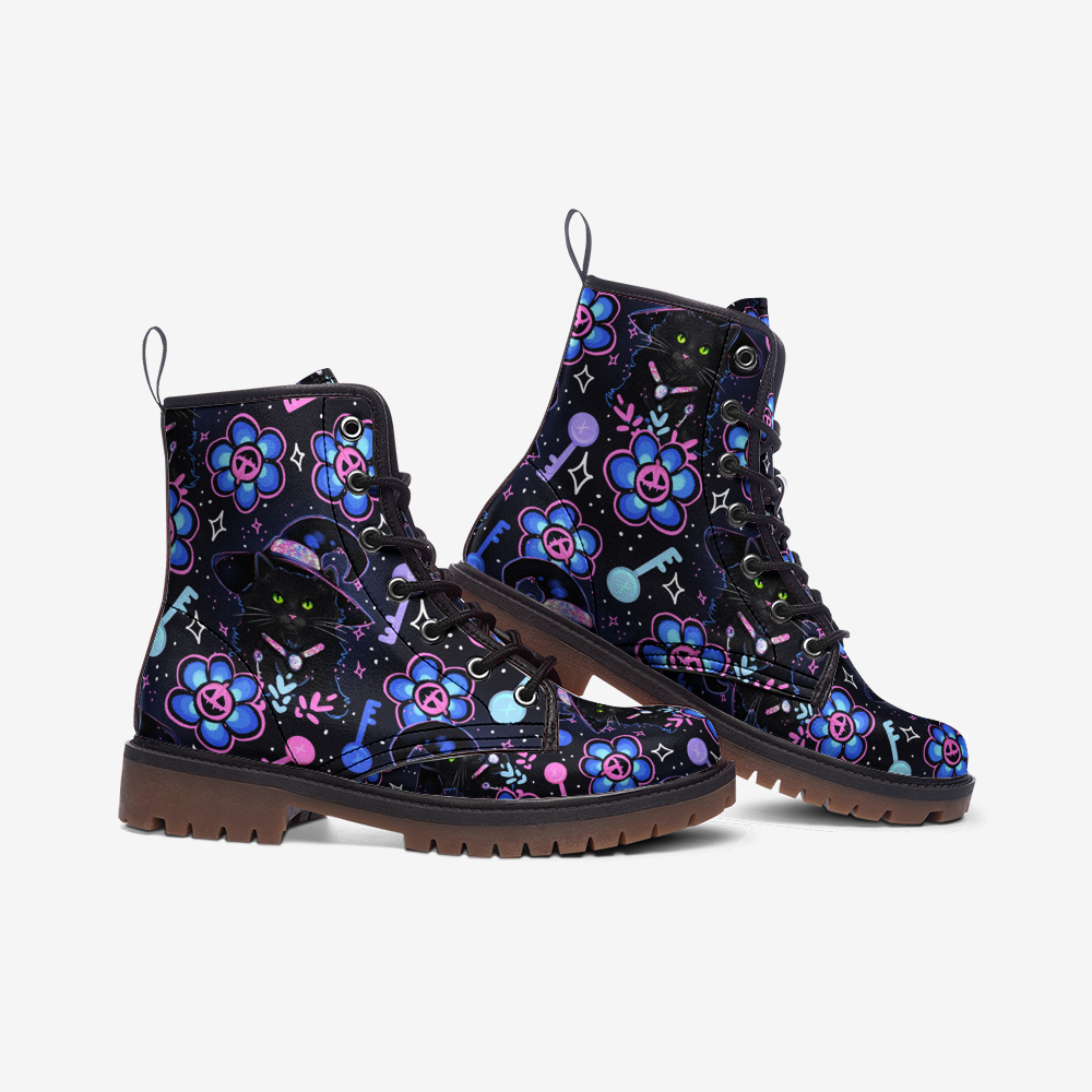 Witchy Kitty Casual Leather Lightweight boots MT