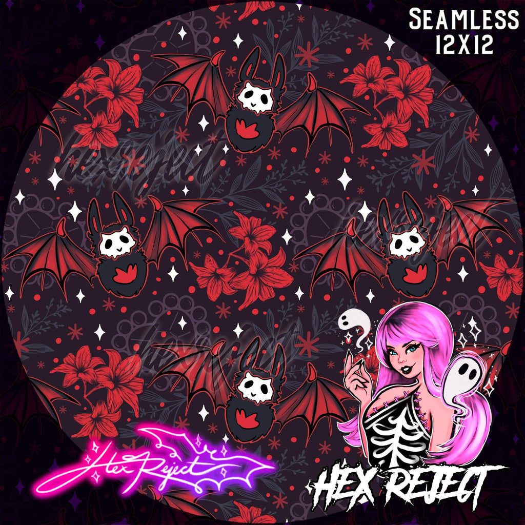 Bat - Seamless file - Hex Reject