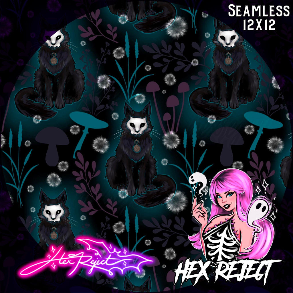 Cat - Seamless file - Hex Reject